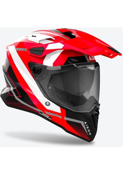 Aıroh Commander 2 Mavıck Red Gloss Kask modelleri