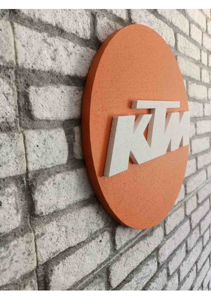 Ktm Logo | 50X50 Ktm Motor Logosu | Ktm Marka Logosu | 3D Ktm Logo | Strafor Logo fiyatları