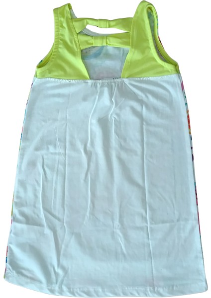 Kız Çocuk Özel Dijital Baskılı Tek Parça Elbise 3-4 Yaş fırsatları