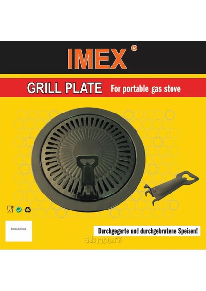 Yapışmaz Emaye Ev Kamp Barbekü Izgara Sulu Grill Ocak Üstü Yanmaz Yapışmaz Dumansız Her Ocağa Uyar
