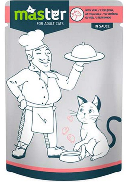 Dana Etli Pouch Kedi Maması 80 Gr. Inslm