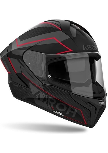 Aıroh Matryx Sentınel Red Matt Kask