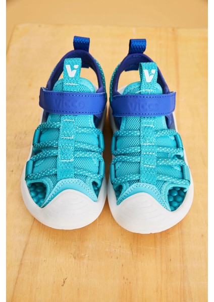26-31 Numara Önü Kapalı Işıklı Hafif Unisex Erkek-Kız Çocuk Sandalet