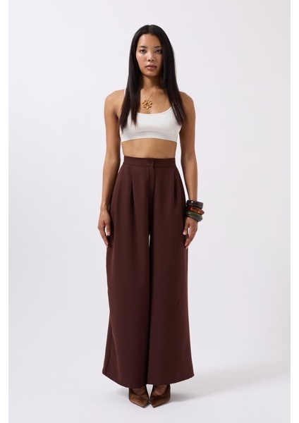 Casual Yüksek Bel Pantolon