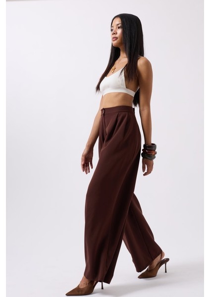 Casual Yüksek Bel Pantolon