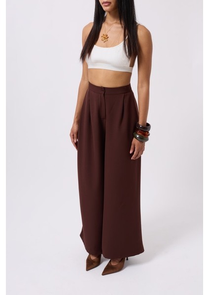 Casual Yüksek Bel Pantolon