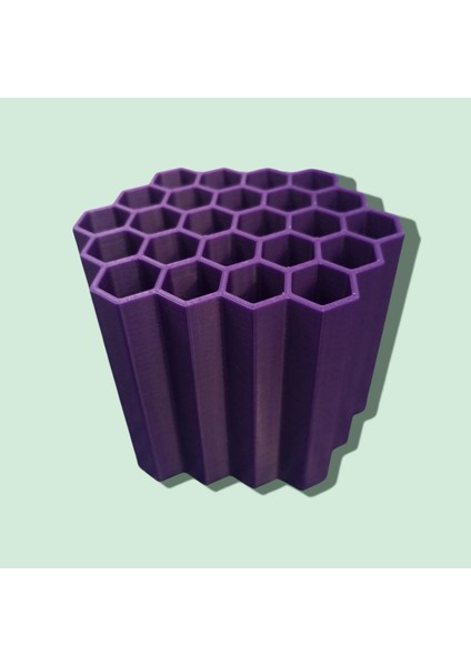 Bal Peteği Şeklinde Kalemlik