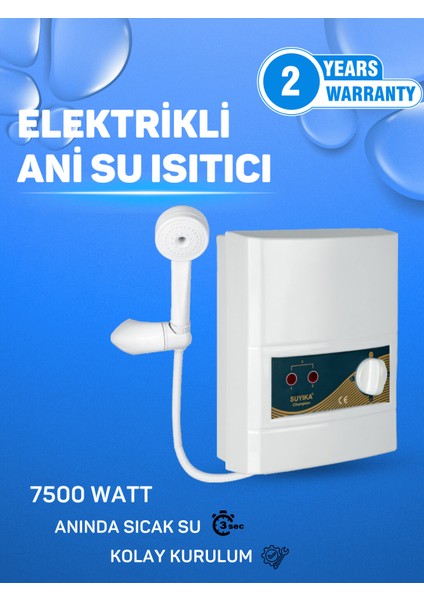 Şampiyon-Elektrikli Şofben