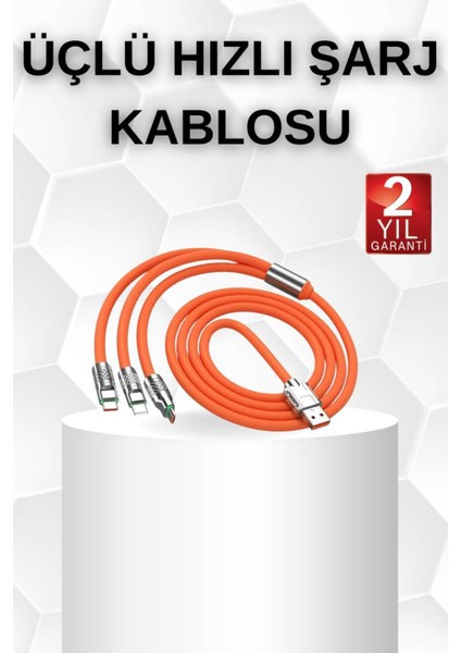 Hızlı Şarj Için S219 Üçlü Kablosu