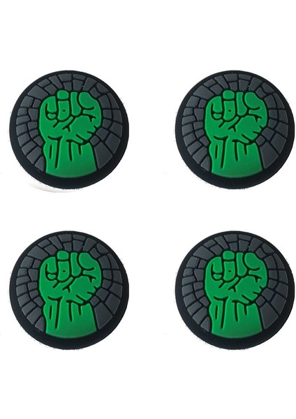 Desenli Xbox One-Xbox S-Xbox x Ps4 Ps5 Analog Koruyucu Silikon Pad Uyumlu