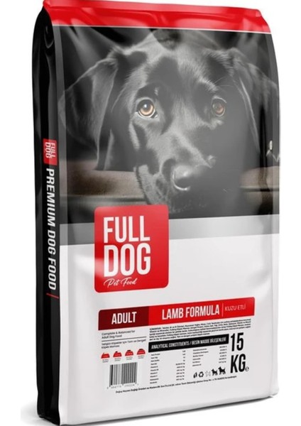 Yetişkin Kuzu Etli Köpek Maması 15KG