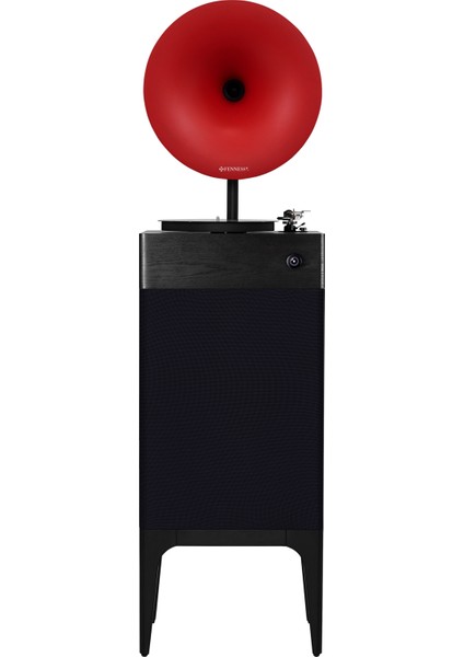 I5 Bluetooth Hoparlörlü 110W Hi-Fi Retro Pikap Plakçalar Turntable, Siyah