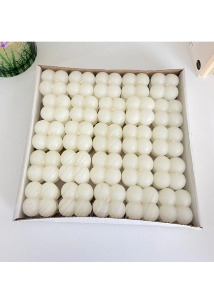 Bubble Mum Düğün Nişan Hediyelik Mumlar 25 Adet