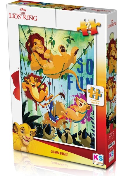 Lk 709 Lıon Kıng Puzzle 50 -Ks