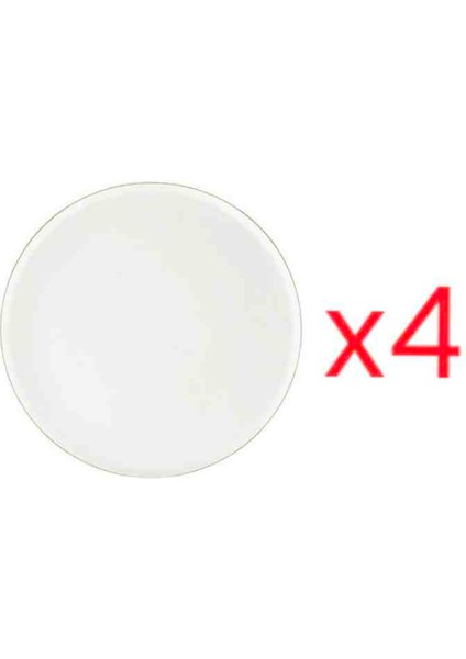 Chopin Altın Yaldız 4'lü Pasta Tabağı 21 cm
