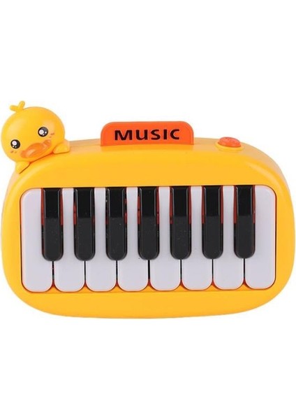 8897-1B Ördek Işıklı Müzikal Piano