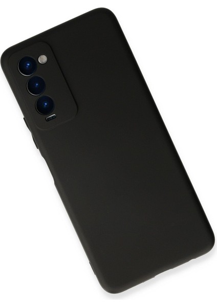 Tecno Camon 18 Uyumlu Ince Esnek Soft Rubber Telefon Kılıfı - Siyah