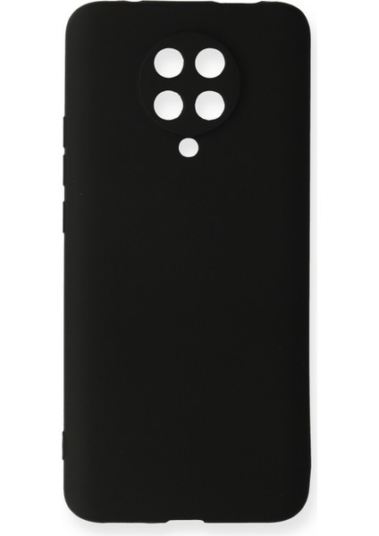 Xiaomi Poco F2 Pro Uyumlu Ince Esnek Soft Rubber Telefon Kılıfı - Siyah
