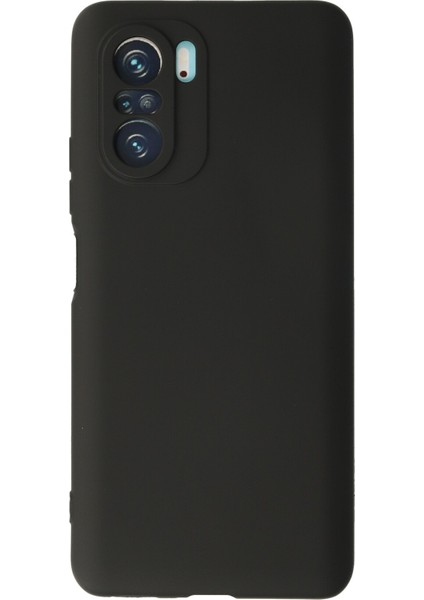 Xiaomi Redmi K40 Uyumlu Ince Esnek Soft Rubber Telefon Kılıfı - Siyah