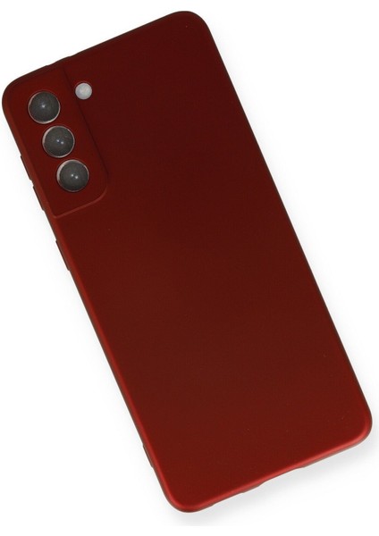 Samsung Galaxy S21 Plus Kılıf | Soft Ince Esnek Telefon Kılıfı - Bordo
