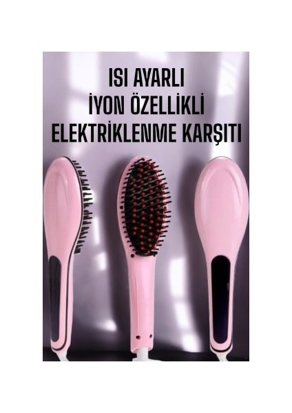 Hassas Isı Kontrolü ile Saç Dostu Düzleştirici Tarak