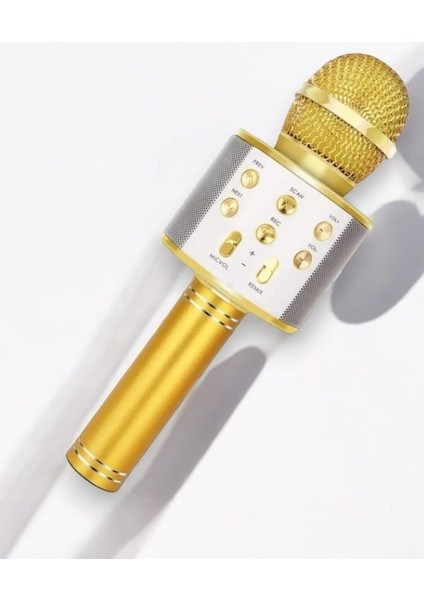 Karaoke Mikrofon ve Hoparlör Bluetooth Hoparlör - Şarjlı ve Taşınabilir Ses Deneyimi