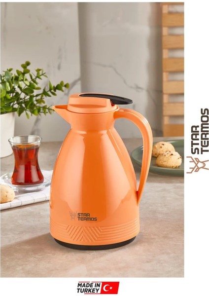 1 Lt Pastel Serisi Cam Termos ROYALEKS-83056