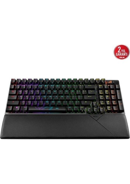 Rog Strıx Scope Iı 96 Nx Snow Kablosuz Rgb Gamıng Klavye Eng