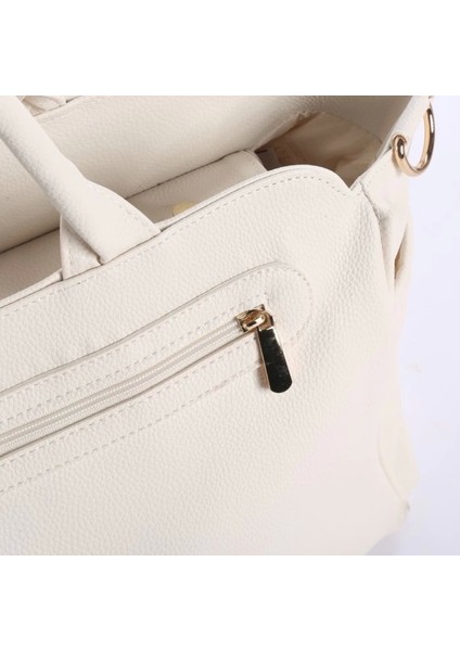 Juno Deri Anne Bebek Bakım Çantası 7281 Krem fırsatları