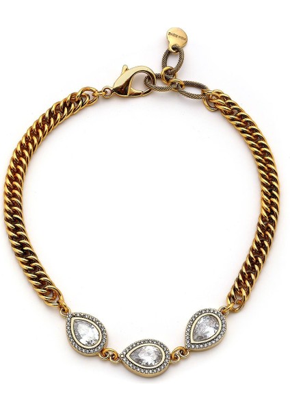 Celeste Altın Kaplama Zirkon Zincir Kolye