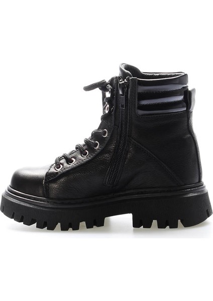Deri Kürklü Unisex Çocuk Klasik Bot 612KFA1589-2
