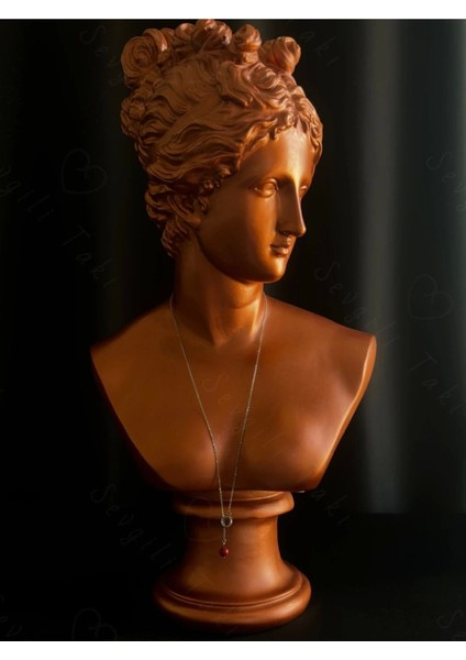 Y Model Mercan Doğal Taşlı Ayarlanabilir Çelik Kolye -Sevgili Takı Koleksiyonu modelleri