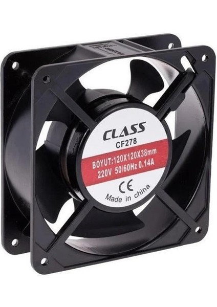 CF278 120X120X38 220 Volt Aksiyel Fan