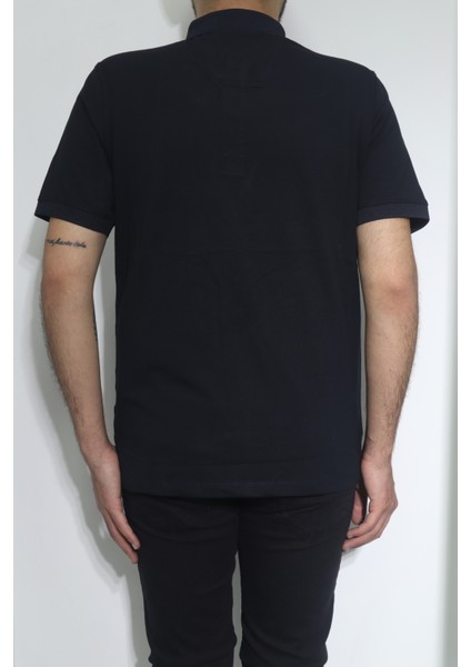 Fistan Store Erkek Desenli Spor Kesim Rahat Kalıp Polo Yaka T-Shirt modelleri
