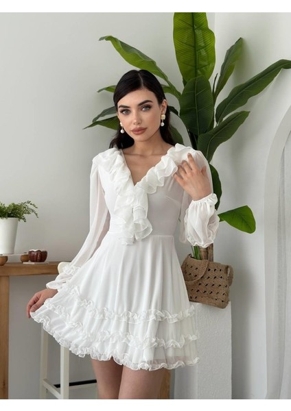 Osıes Fırfırlı Elbise