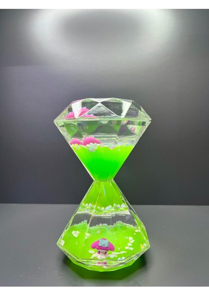 Dekoratif Ofis Masaüstü Çocuk Çalışma Odası Sulu Kum Saati - Hello Kitty My Melody Kuromi