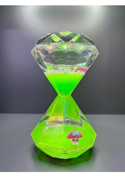 Dekoratif Ofis Masaüstü Çocuk Çalışma Odası Sulu Kum Saati - Hello Kitty My Melody Kuromi fiyatları