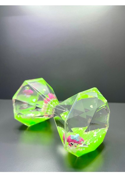 Dekoratif Ofis Masaüstü Çocuk Çalışma Odası Sulu Kum Saati - Hello Kitty My Melody Kuromi modelleri