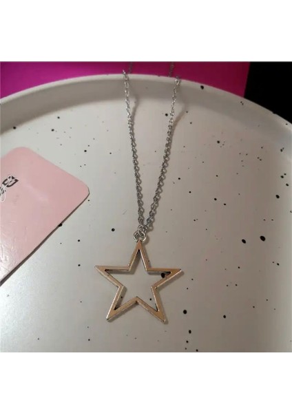 Yıldız Y2K Stargirl Zincir Kolye modelleri