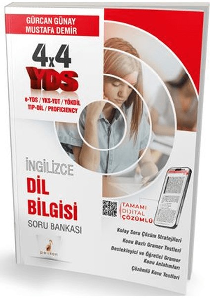 Yds Ingilizce 4x4 Dil Bilgisi Soru Bankası
