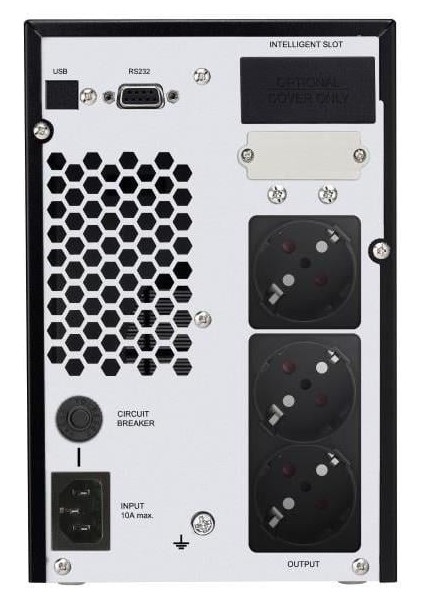 1kva Newtech Eco X9 TSK10223 Onlıne 1/1f LED Ekran Ups (2X12V 7AH)