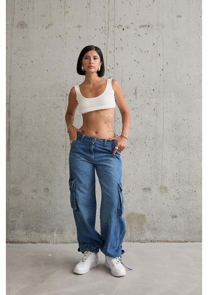 Mavi Yan Cepli Jeans Pantolon