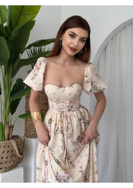 Camila Bağlamalı Elbise