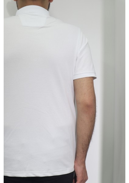 Fistan Store Erkek Desenli Spor Kesim Rahat Kalıp Polo Yaka T-Shirt fırsatları