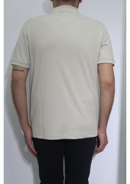Fistan Store Erkek Desenli Spor Kesim Rahat Kalıp Polo Yaka T-Shirt modelleri