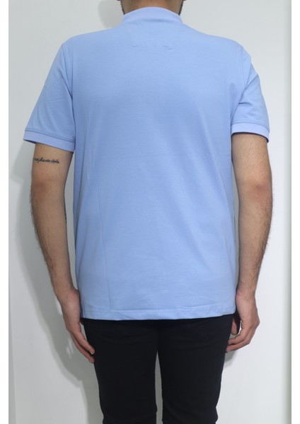 Fistan Store Erkek Desenli Spor Kesim Rahat Kalıp Polo Yaka T-Shirt modelleri