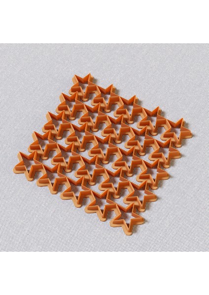 Yıldız Çoklu Kurabiye Kesicisi 38 mm x 25