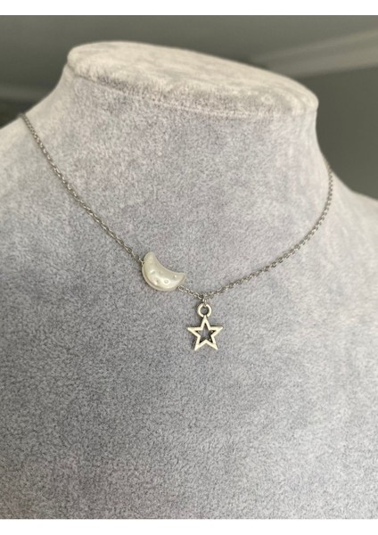 Ay Incili Y2K Aesthetic Yıldız Kolye fiyatları