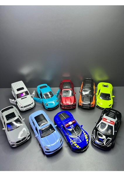 Metal Koleksiyon Model Arabalar 9 Adet