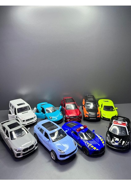 Metal Koleksiyon Model Arabalar 9 Adet